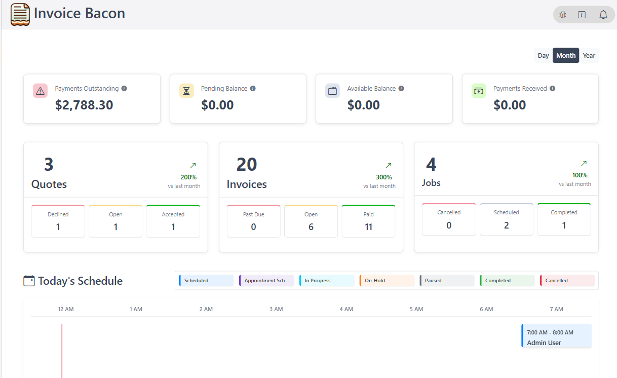 Unlimited Invoices, Quotes, and Jobs